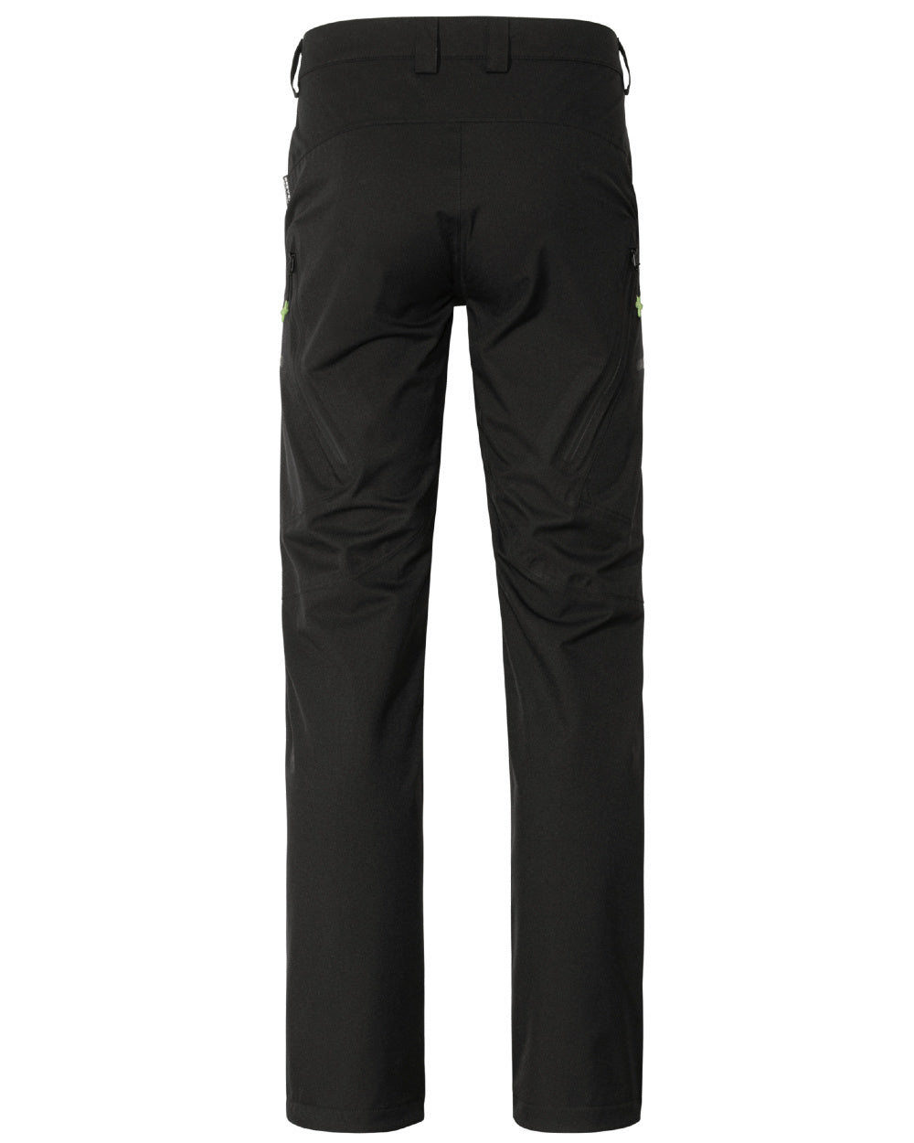 Black Coloured Seeland Hawker Light Explore Trousers on white background 