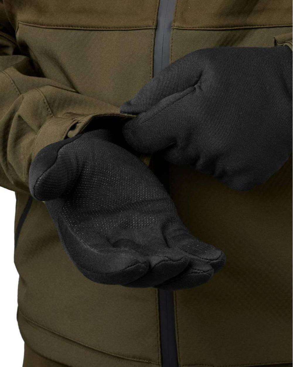 Meteorite Coloured Seeland Hawker Waterproof Gloves on white background 