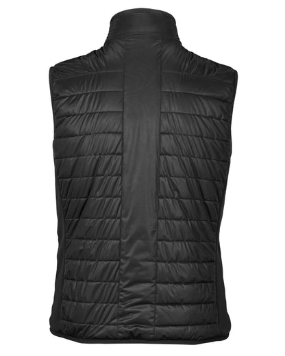 Black Coloured Seeland Heat Quilted Waistcoat on White background 