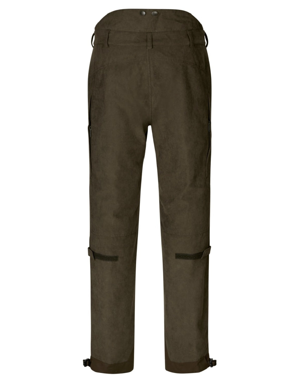 Grizzly Brown Coloured Seeland Helt II Waterproof Trousers on white background 