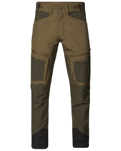 Military Olive Pine Green Coloured Seeland Hemlock Trousers on white background 