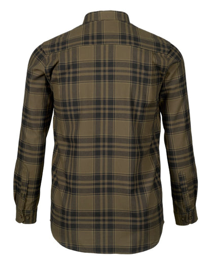 Hunter Green Coloured Seeland Highseat Shirt on white background 