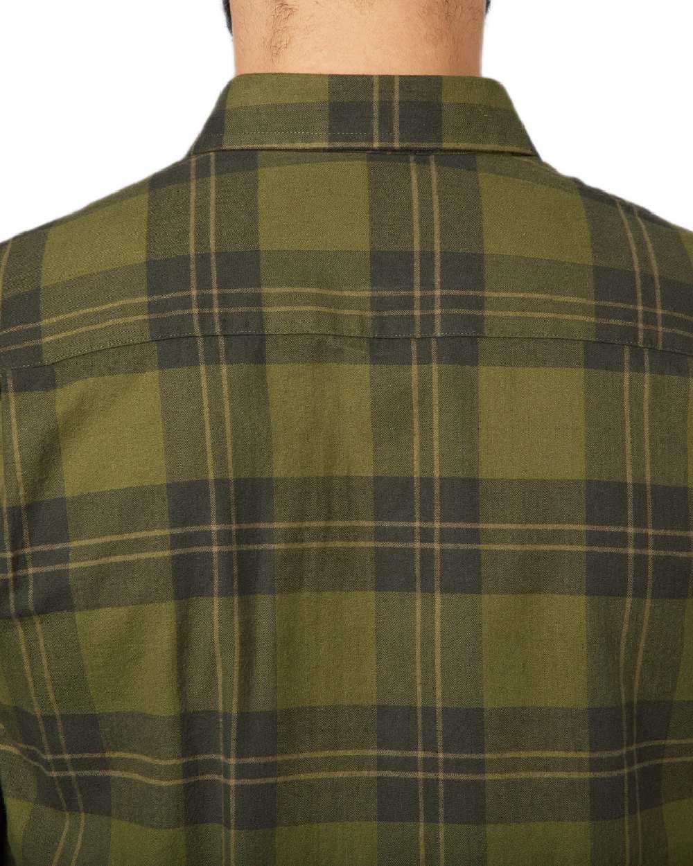 Light Olive Coloured Seeland Highseat Shirt on white background 