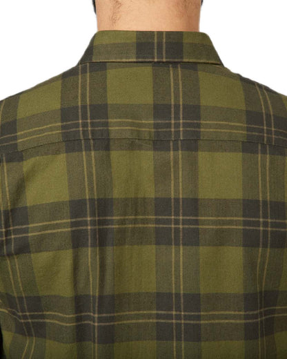 Light Olive Coloured Seeland Highseat Shirt on white background 