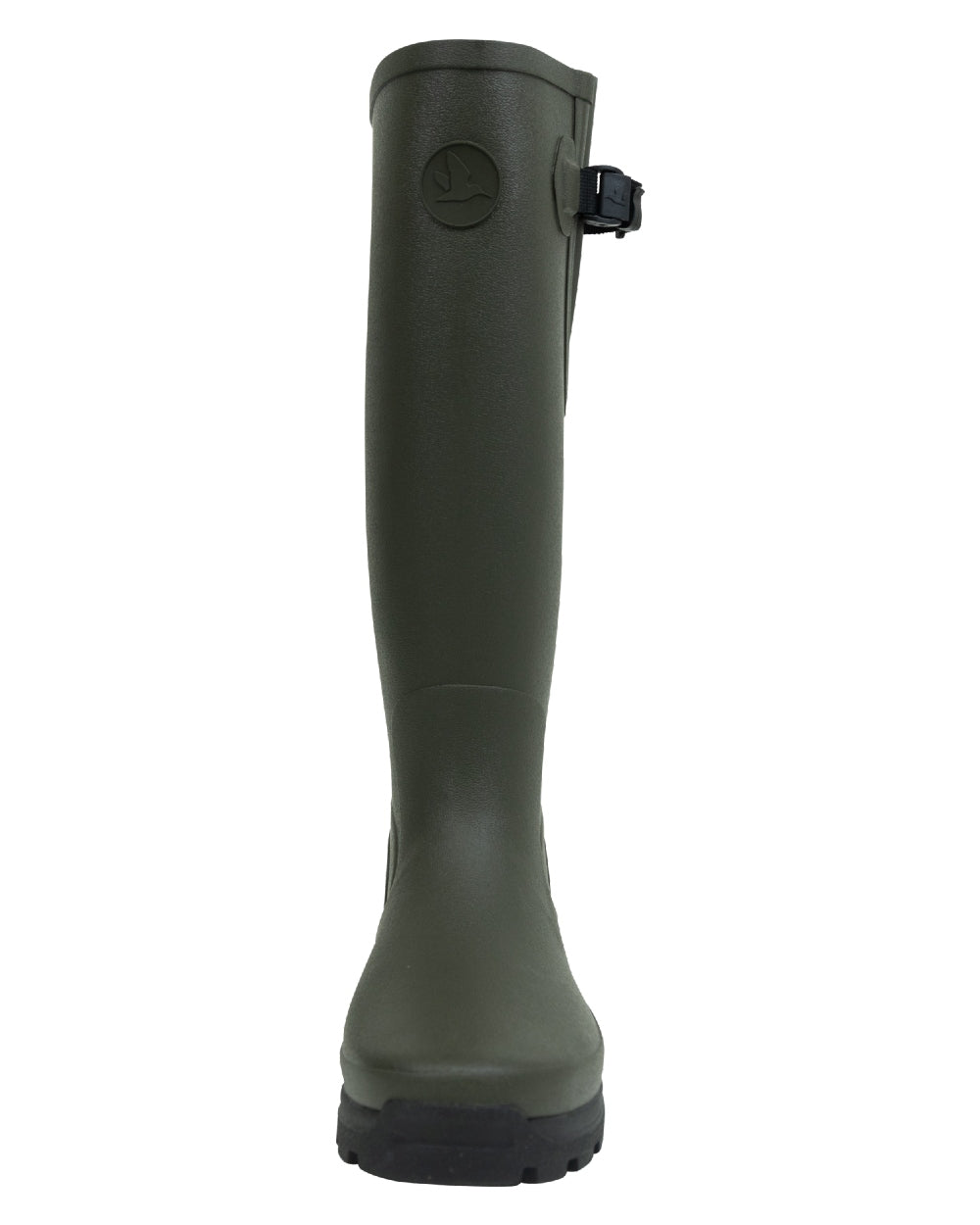 Pine Green Coloured Seeland Hillside Classic Boots on white background 