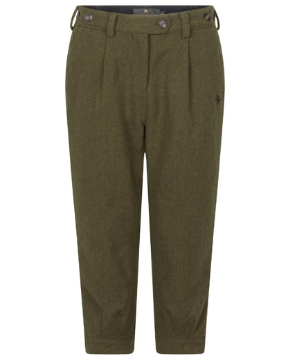 Moss Green Coloured Seeland Hillside Harriet Breeks on white background 