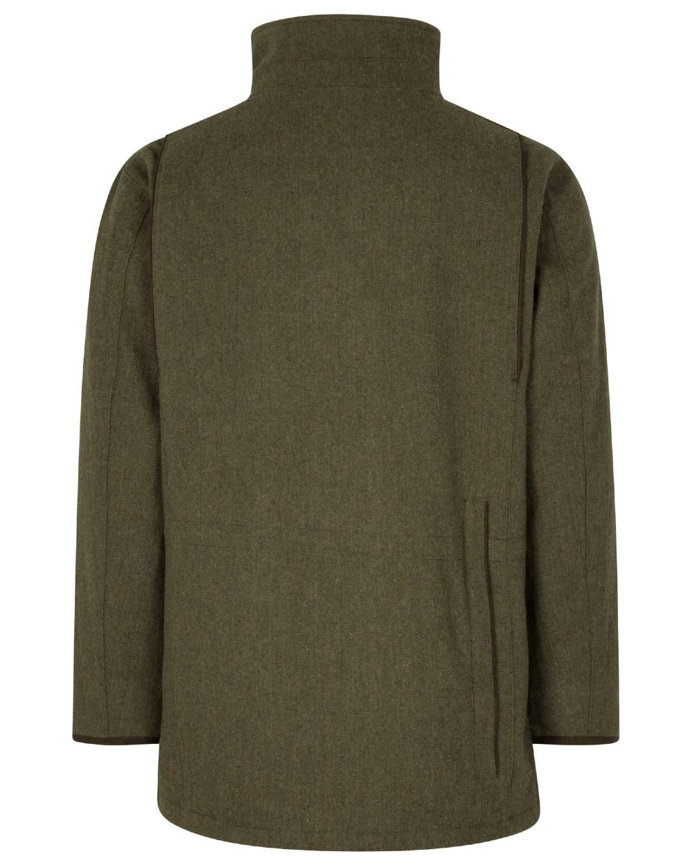 Moss Green Coloured Seeland Hillside Jacket on white background 