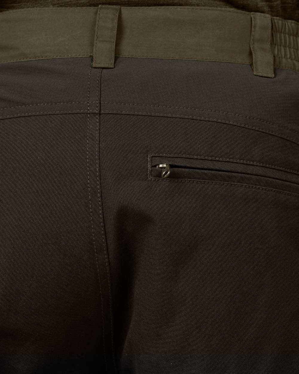 Pine Green Coloured Seeland Key-Point Active II Trousers on white background 