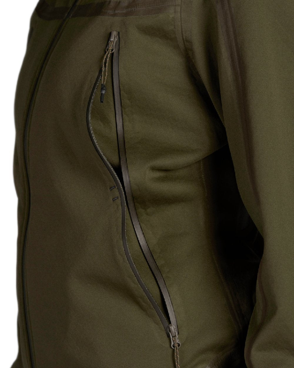 Pine Green coloured Seeland Ladies Hawker Advance Jacket on white background 