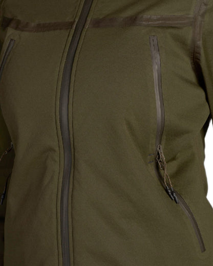 Pine Green coloured Seeland Ladies Hawker Advance Jacket on white background 