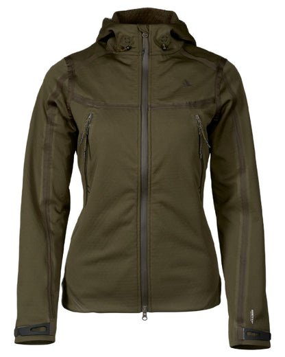 Pine Green coloured Seeland Ladies Hawker Advance Jacket on white background 
