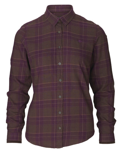 Java Check coloured Seeland Lady Range Shirt on white background 