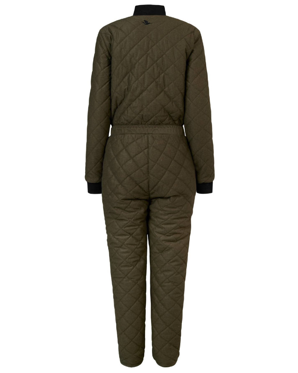 Pine Green Melange Coloured Seeland Maya Womens Onepiece on white background 