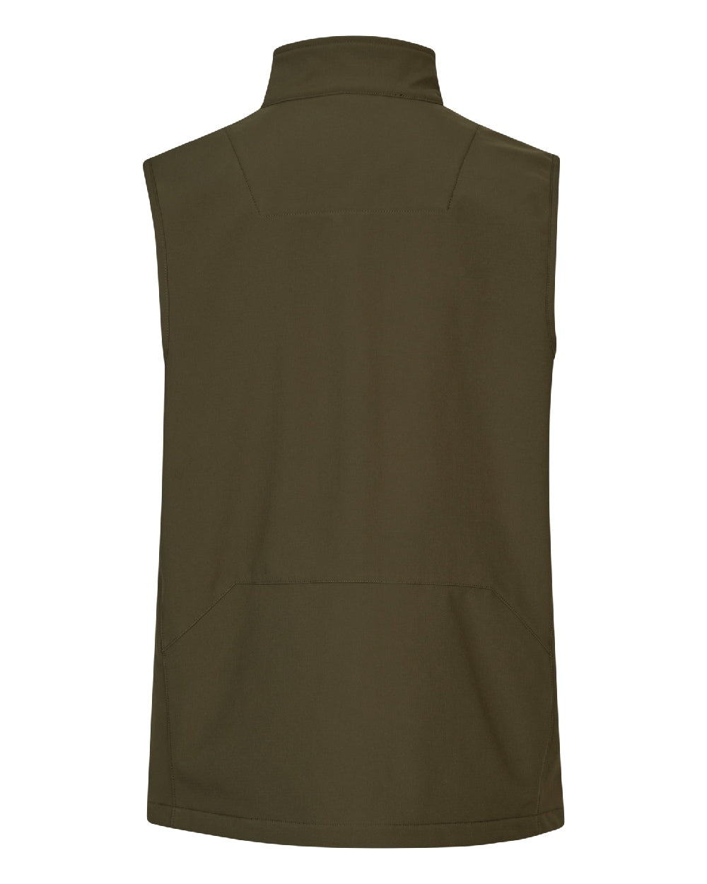 Pine Green Coloured Seeland Mens Chaser Aero Waistcoat on white background 