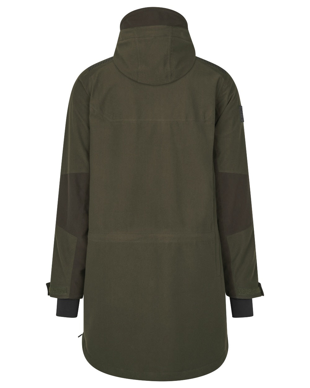 Pine Green coloured Seeland Mens Chaser BGH Smock on white background 