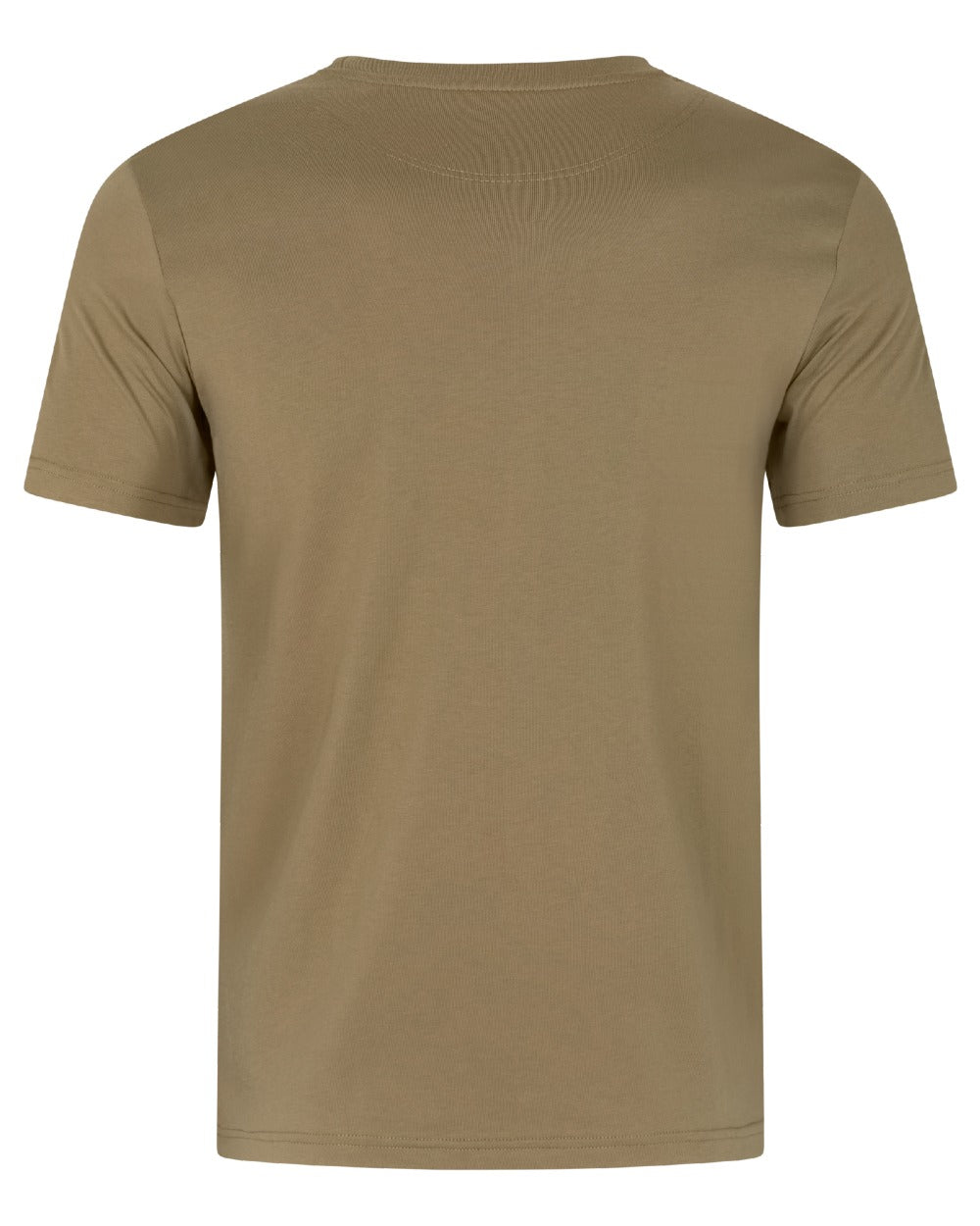 Covert Green coloured Seeland Mens Cross-list T-Shirt on white background 