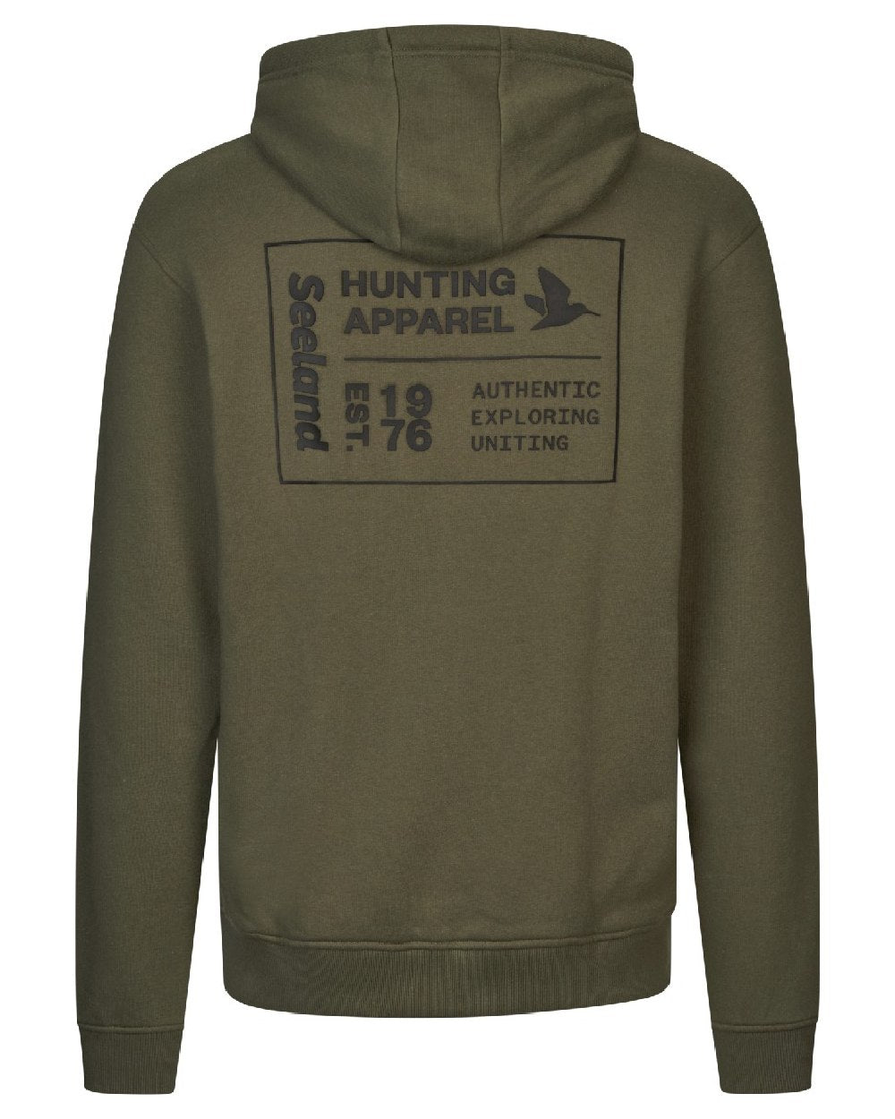 Grape Leaf Coloured Seeland Delta Hoodie on White Background
