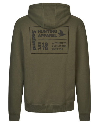 Grape Leaf Coloured Seeland Delta Hoodie on White Background
