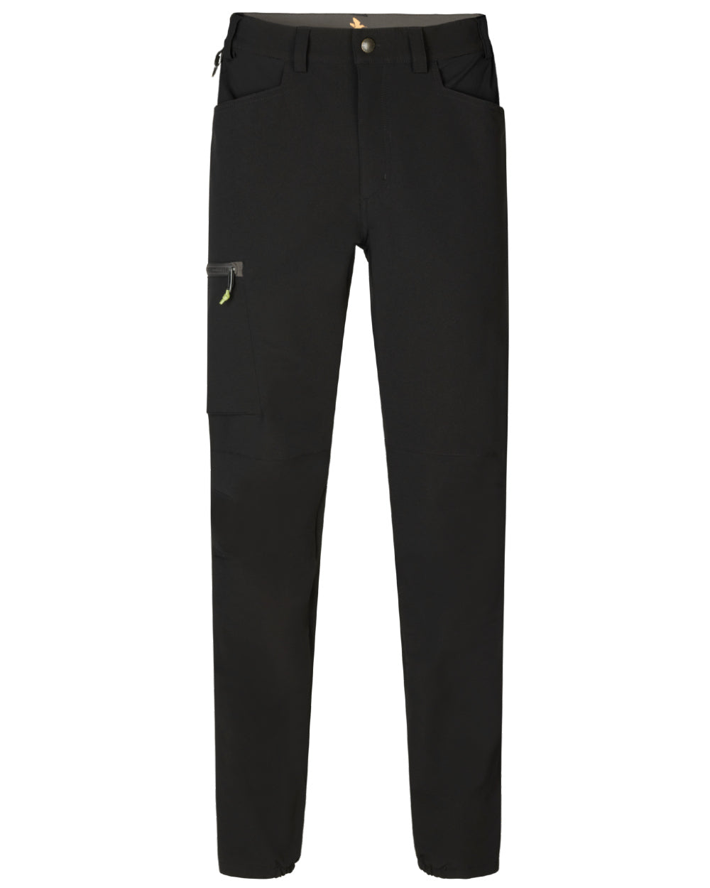 Meteorite Coloured Seeland Mens Dog Active Trousers on white background 