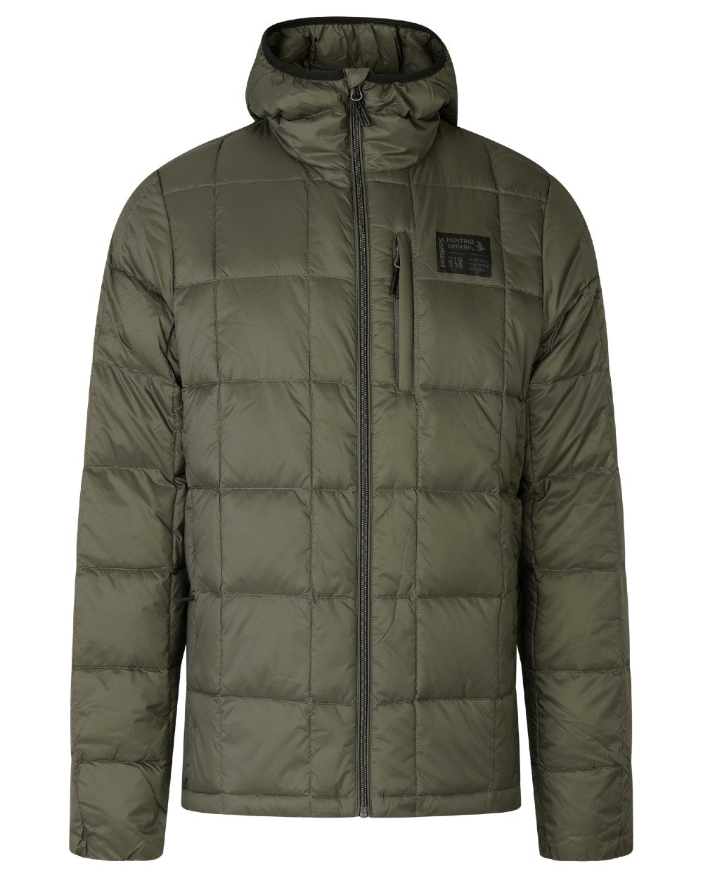 Grape Leaf coloured Seeland Mens Fahrenheit Ultimo Down Jacket on white background 