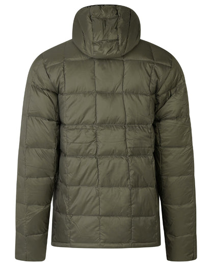 Grape Leaf coloured Seeland Mens Fahrenheit Ultimo Down Jacket on white background 