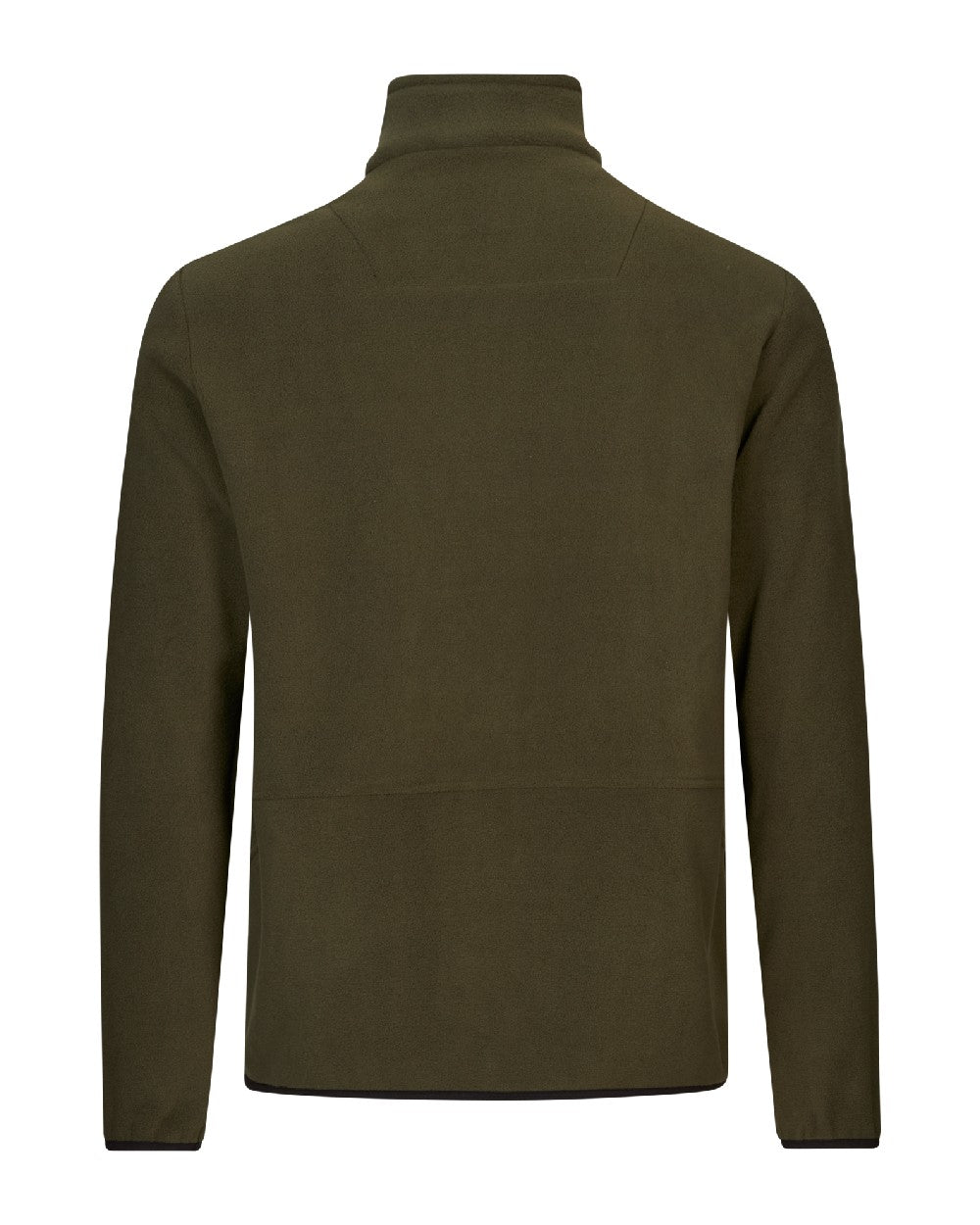 Pine Green Coloured Seeland Mens Gale Fleece Jacket on white background 