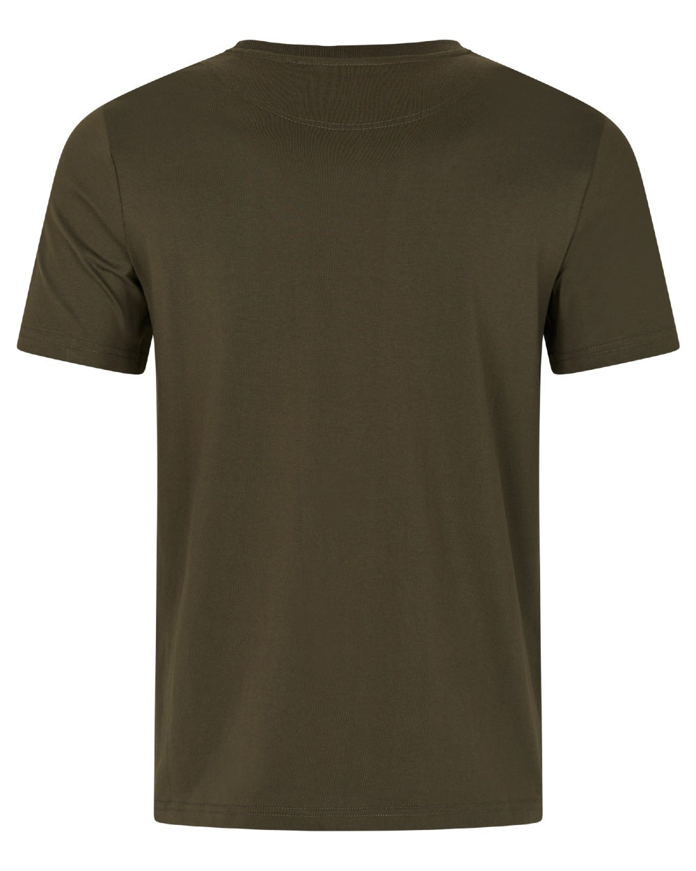Pine Green coloured Seeland Mens Nightvision T-Shirt on white background 