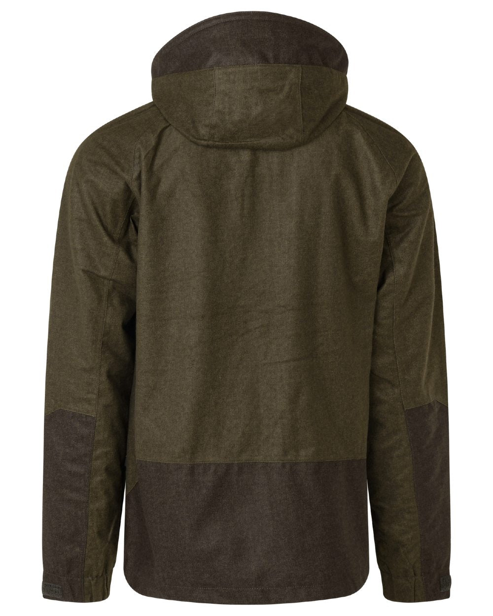 Pine Green Melange coloured Seeland Mens Quest Jacket on white background 