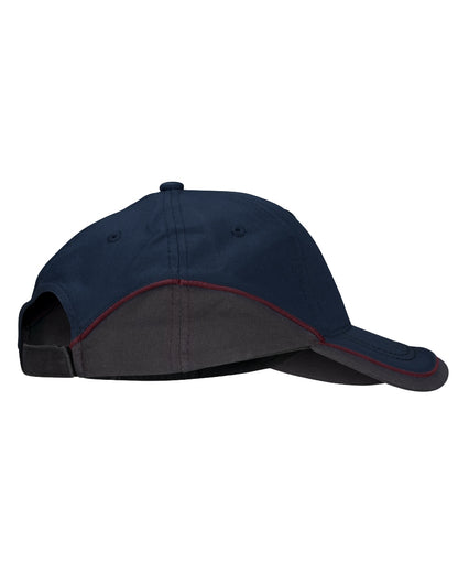 Classic Blue Coloured Seeland Mens Skeet Cap on White background 