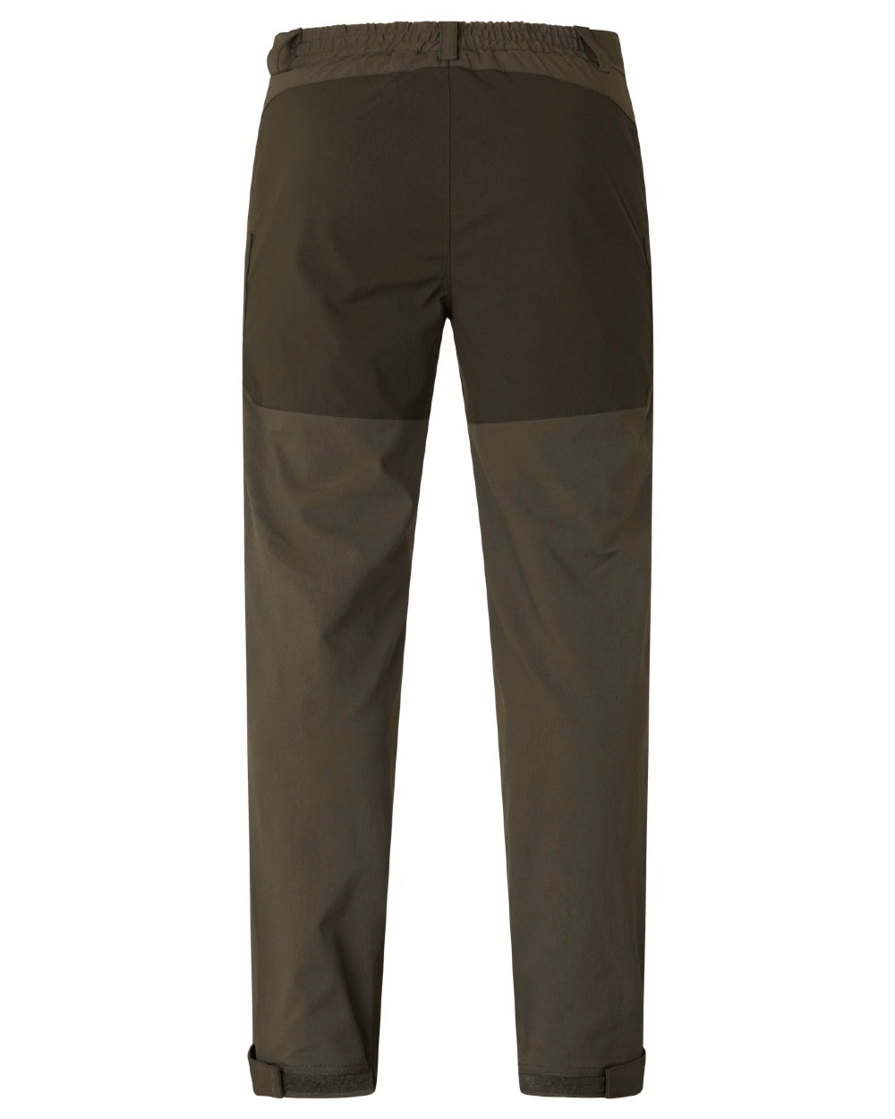 Pine Green Grizzly Brown coloured Seeland Mens Spruce Membrane Trousers on white background 