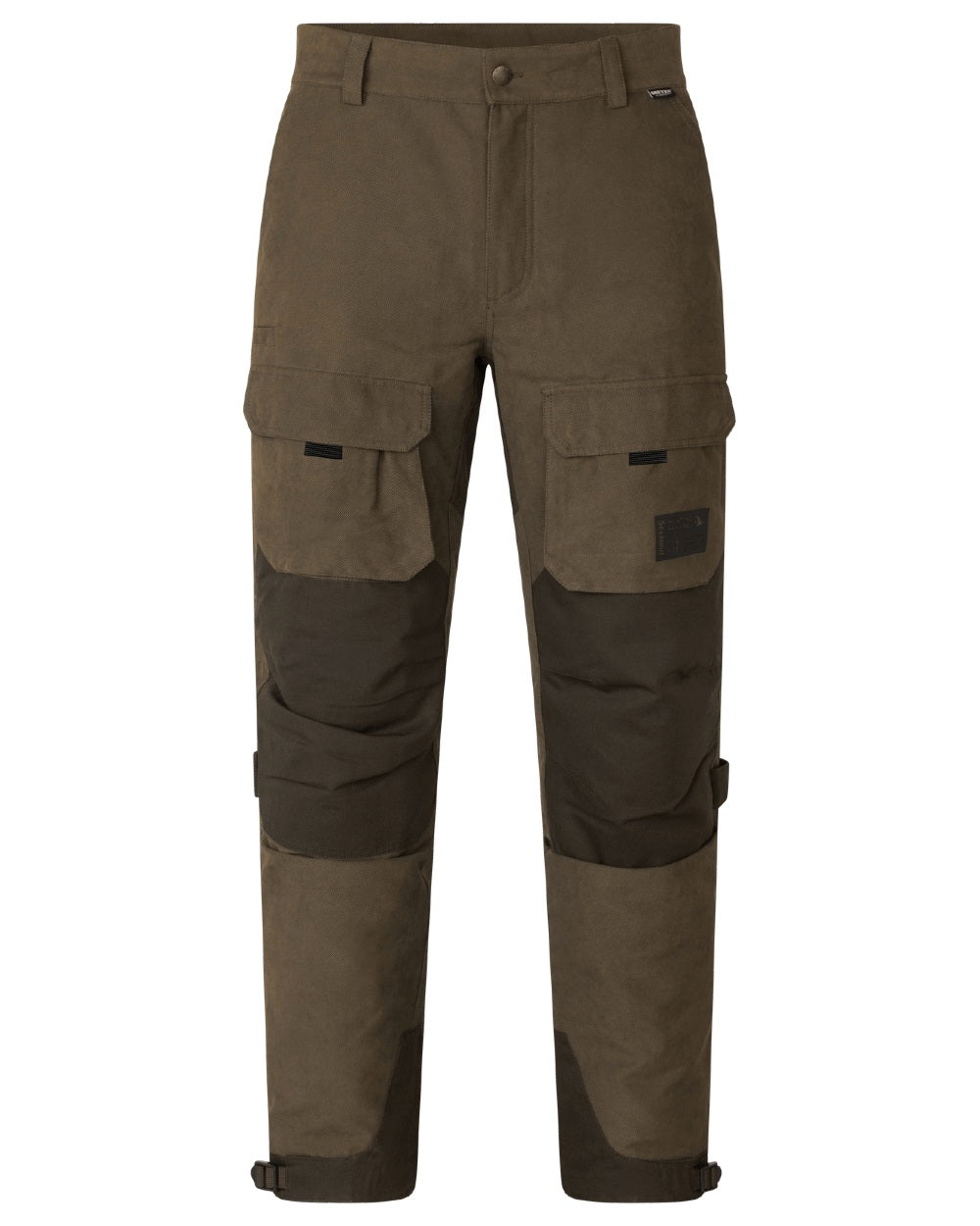 Grizzly Brown coloured Seeland Mens Ultimo Trousers on white background 