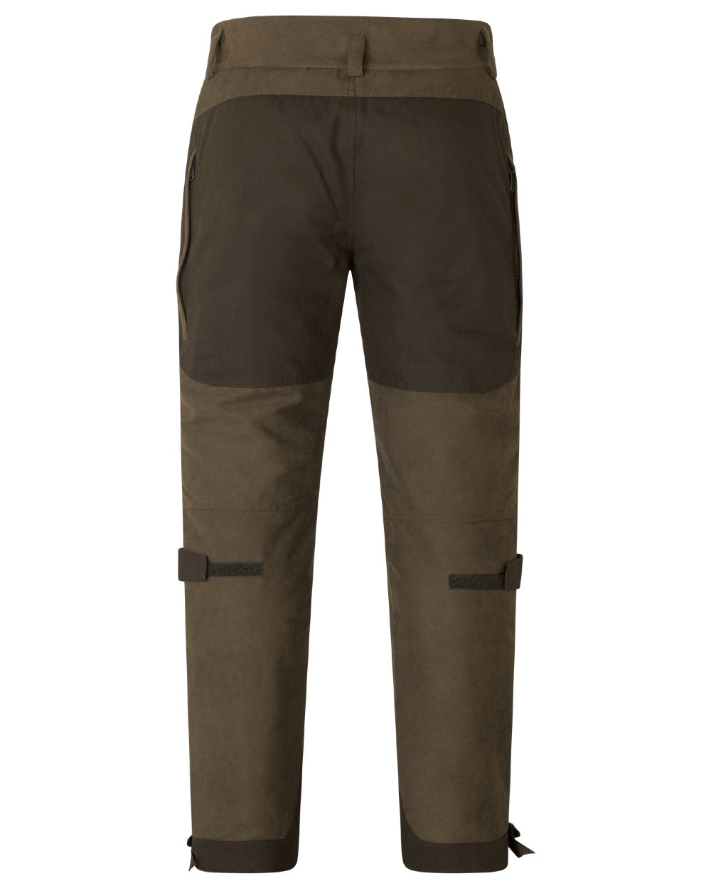 Grizzly Brown coloured Seeland Mens Ultimo Trousers on forest background 