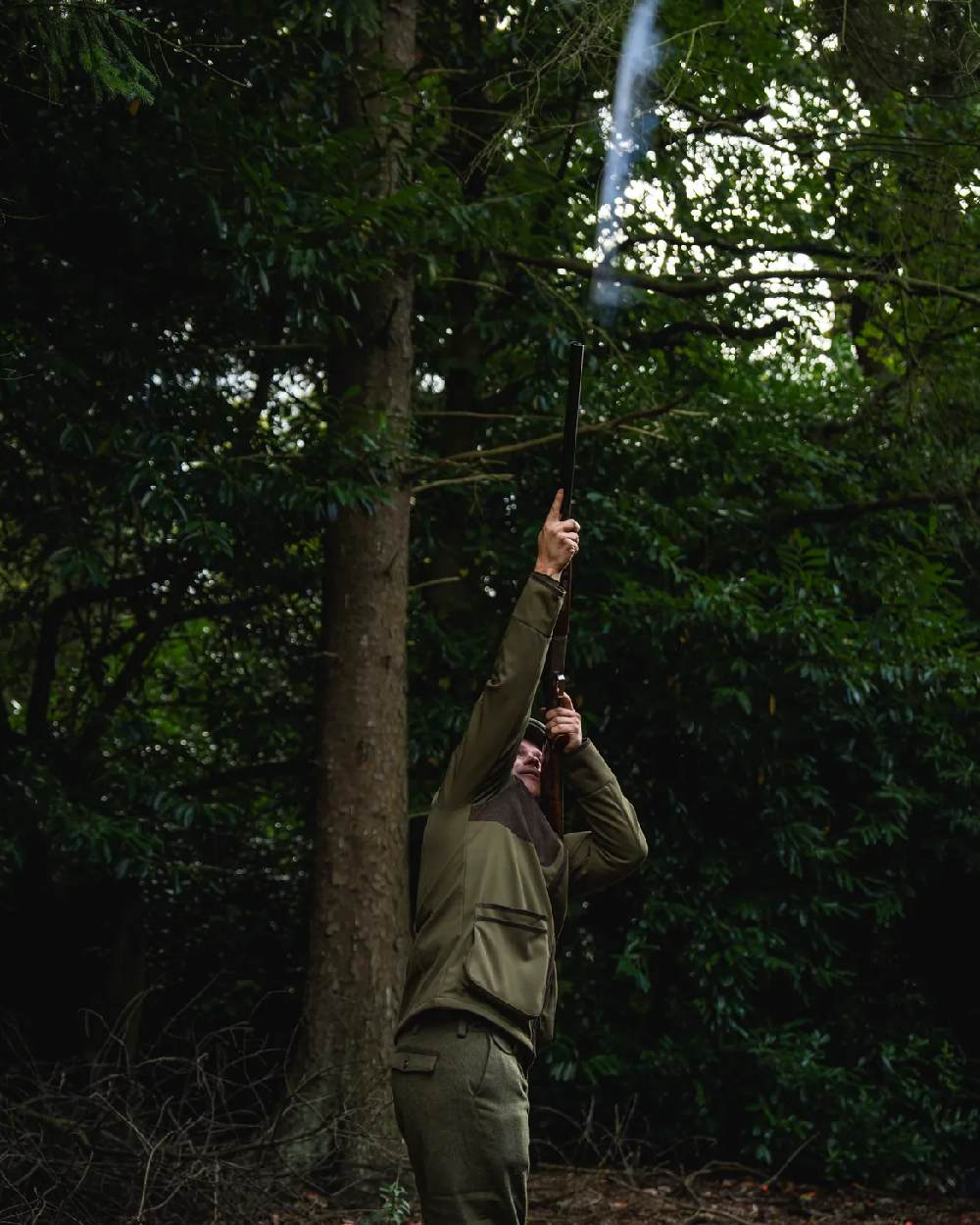Light Pine Coloured Seeland Mens Wenlock Jacket on outdoor background 