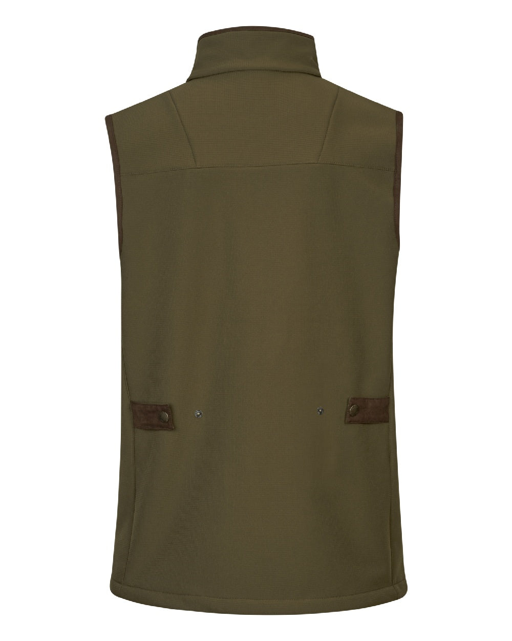 Light Pine Coloured Seeland Mens Wenlock Waistcoat on white background 