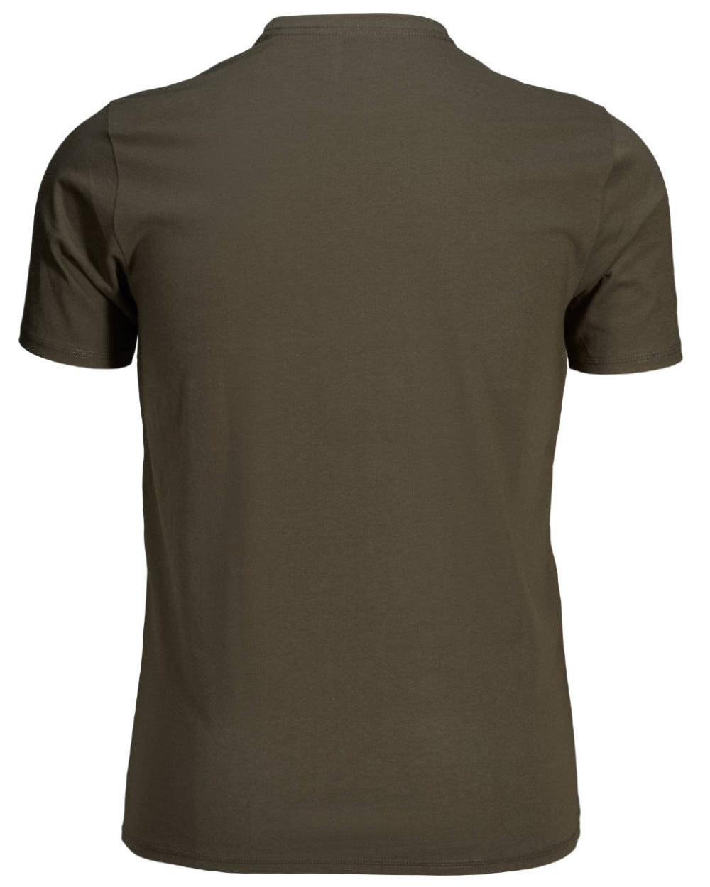 Raven Pine Green Coloured Seeland Outdoor 2-Pack T-Shirt on white background 