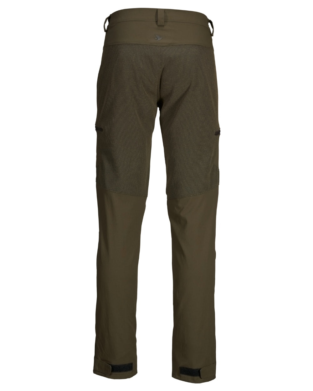 Pine Green Coloured Seeland Outdoor Membrane Trousers on White background 