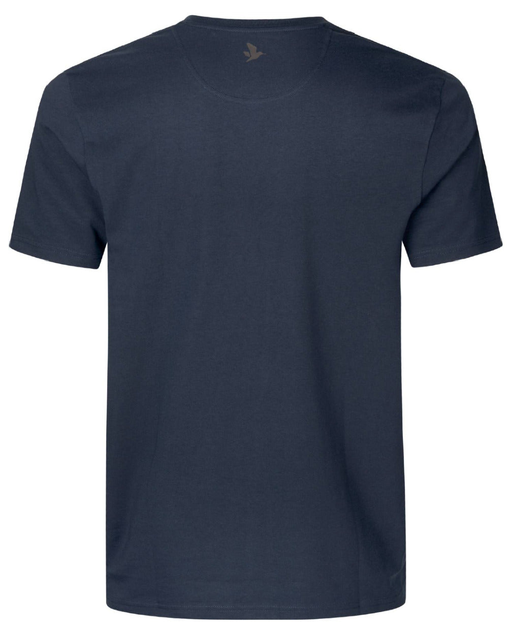 Dark Navy Coloured Seeland Path T-Shirt on white background 