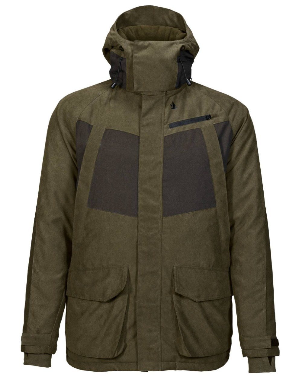 Grizzly Brown Coloured Seeland Polar Max Jacket on white background 
