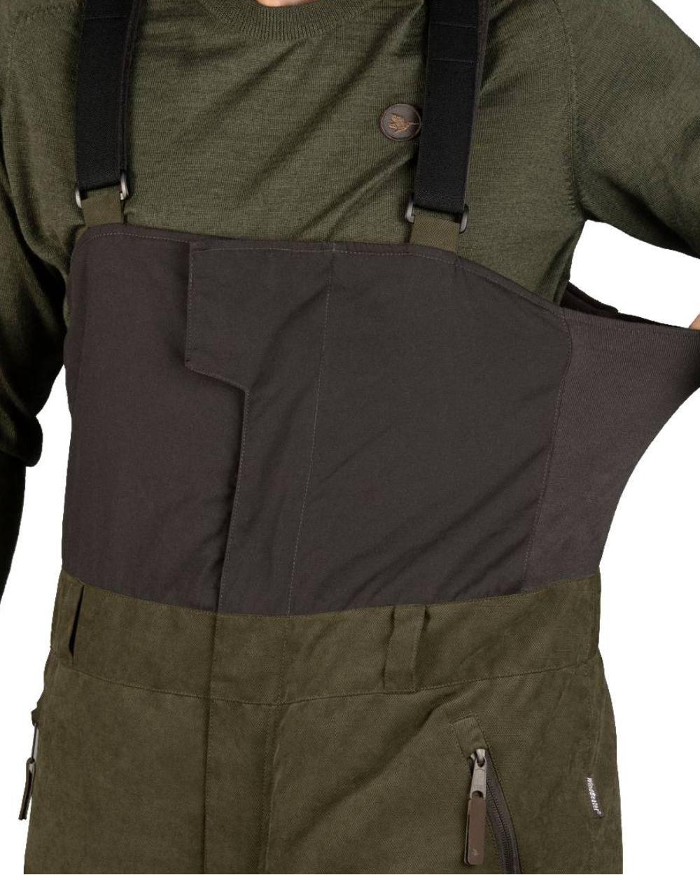 Grizzly Brown Coloured Seeland Polar Max Trousers on white background 