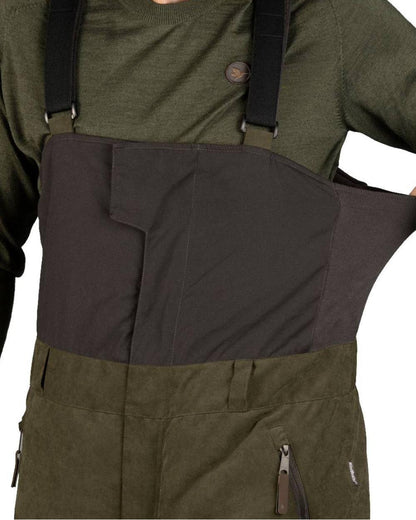 Grizzly Brown Coloured Seeland Polar Max Trousers on white background 