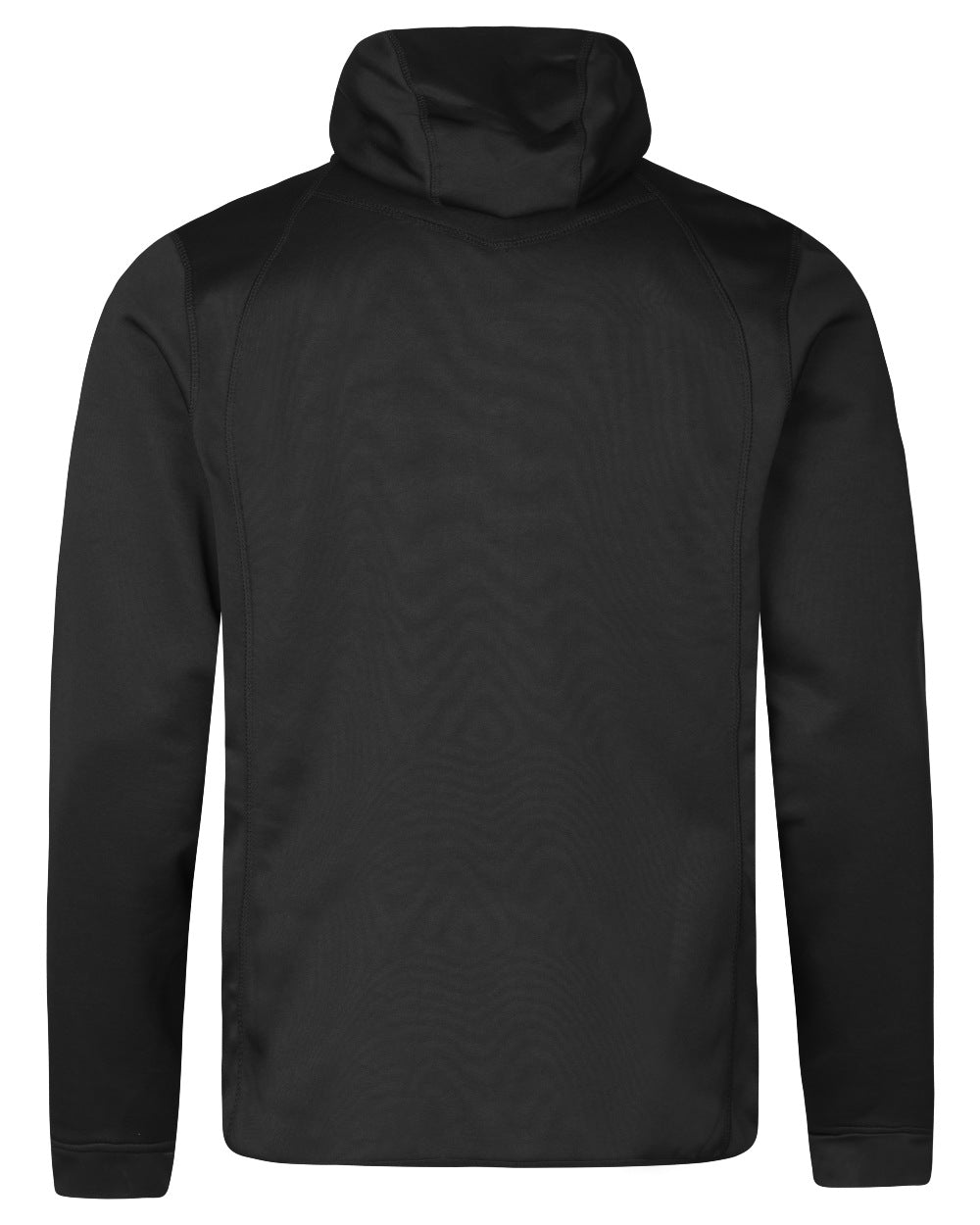 Meteorite coloured Seeland Power Fleece on white background 