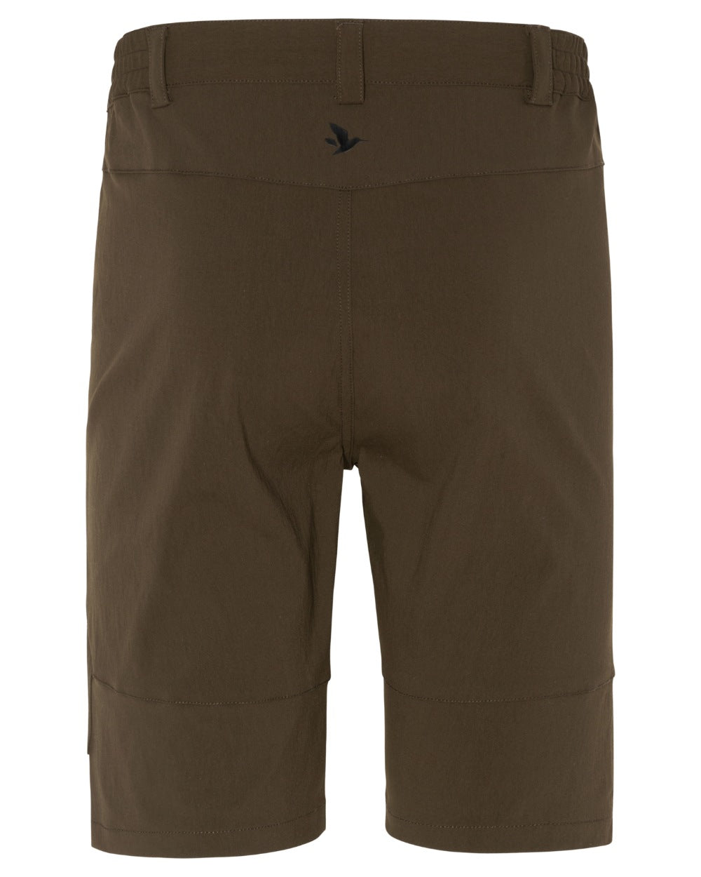 Pine Green Coloured Seeland Rowan Stretch Shorts on White background 