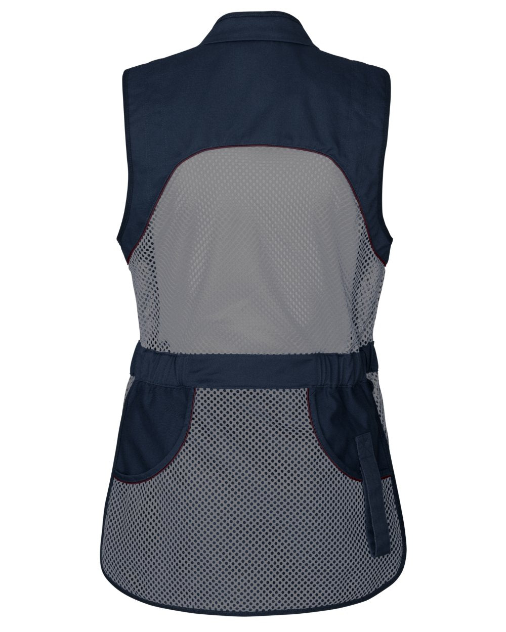 Classic Blue Coloured Seeland Skeet II Lady Waistcoat on White background 