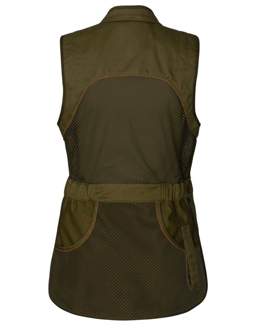 Duffel Coloured Seeland Skeet II Lady Waistcoat on White background 