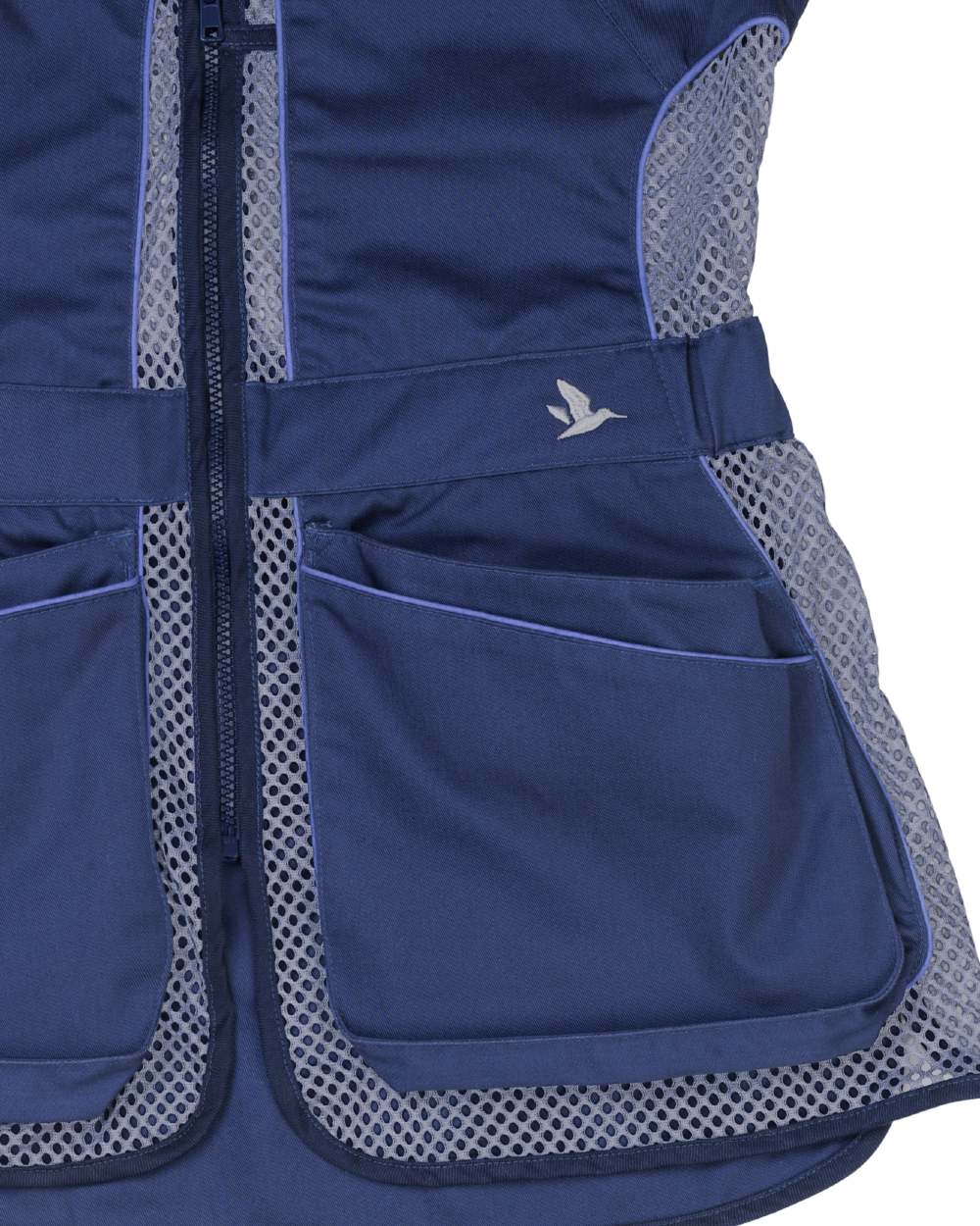Patriot Blue Coloured Seeland Skeet II Lady Waistcoat on White background 