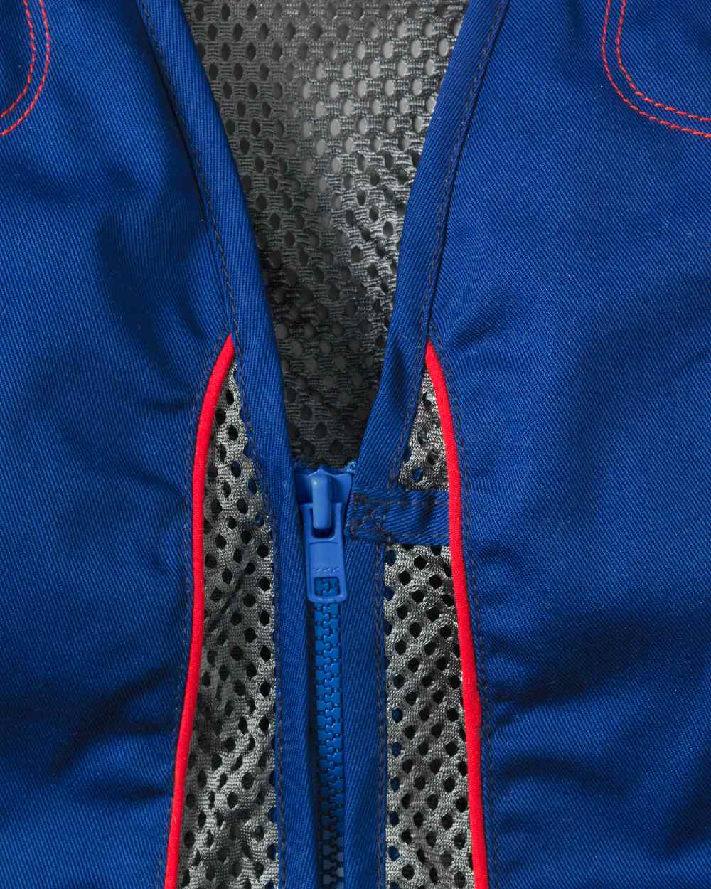 Sodalite Blue Coloured Seeland Skeet II Lady Waistcoat on White background 