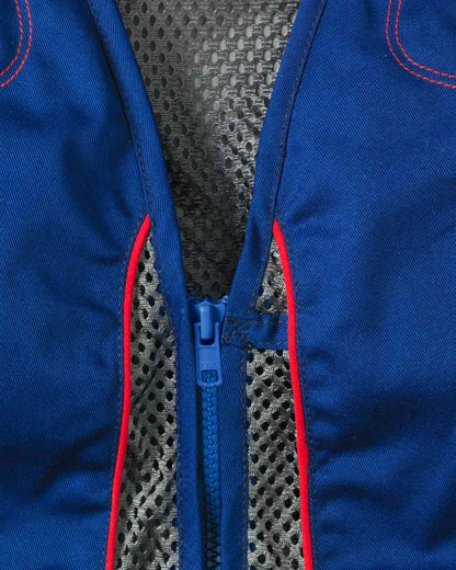 Sodalite Blue Coloured Seeland Skeet II Lady Waistcoat on White background 