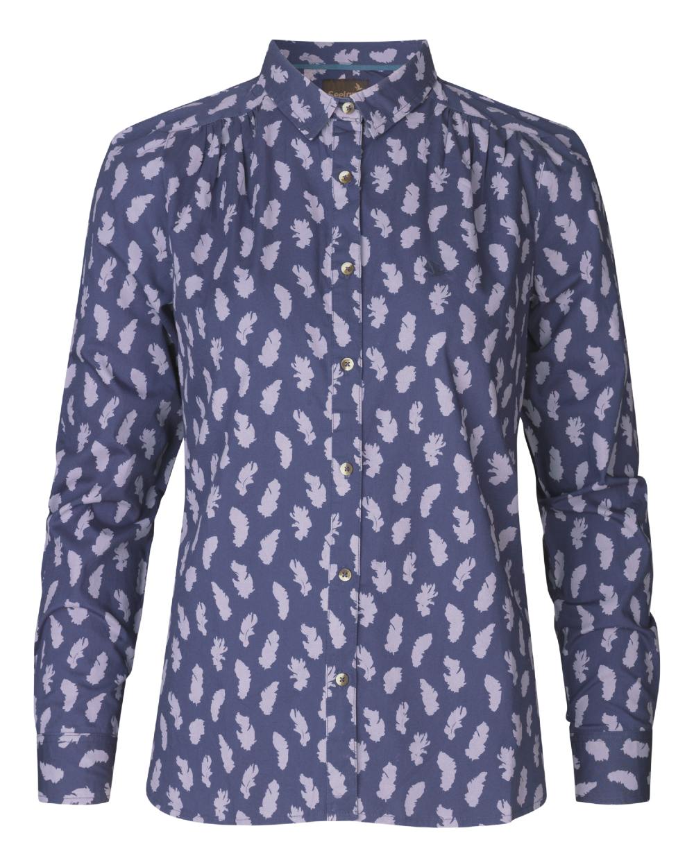 Lilac Feather Coloured Seeland Skeet Lady Shirt on White background 