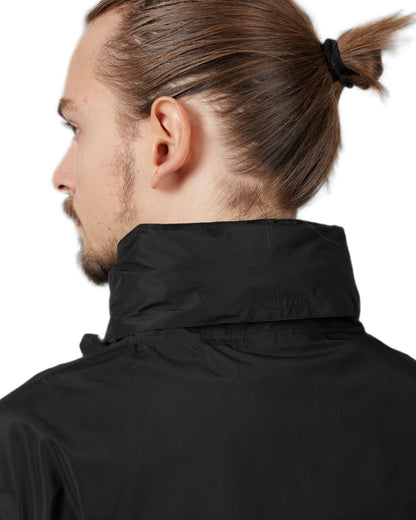 Black Coloured Seeland Taxus Rain Set on White background 