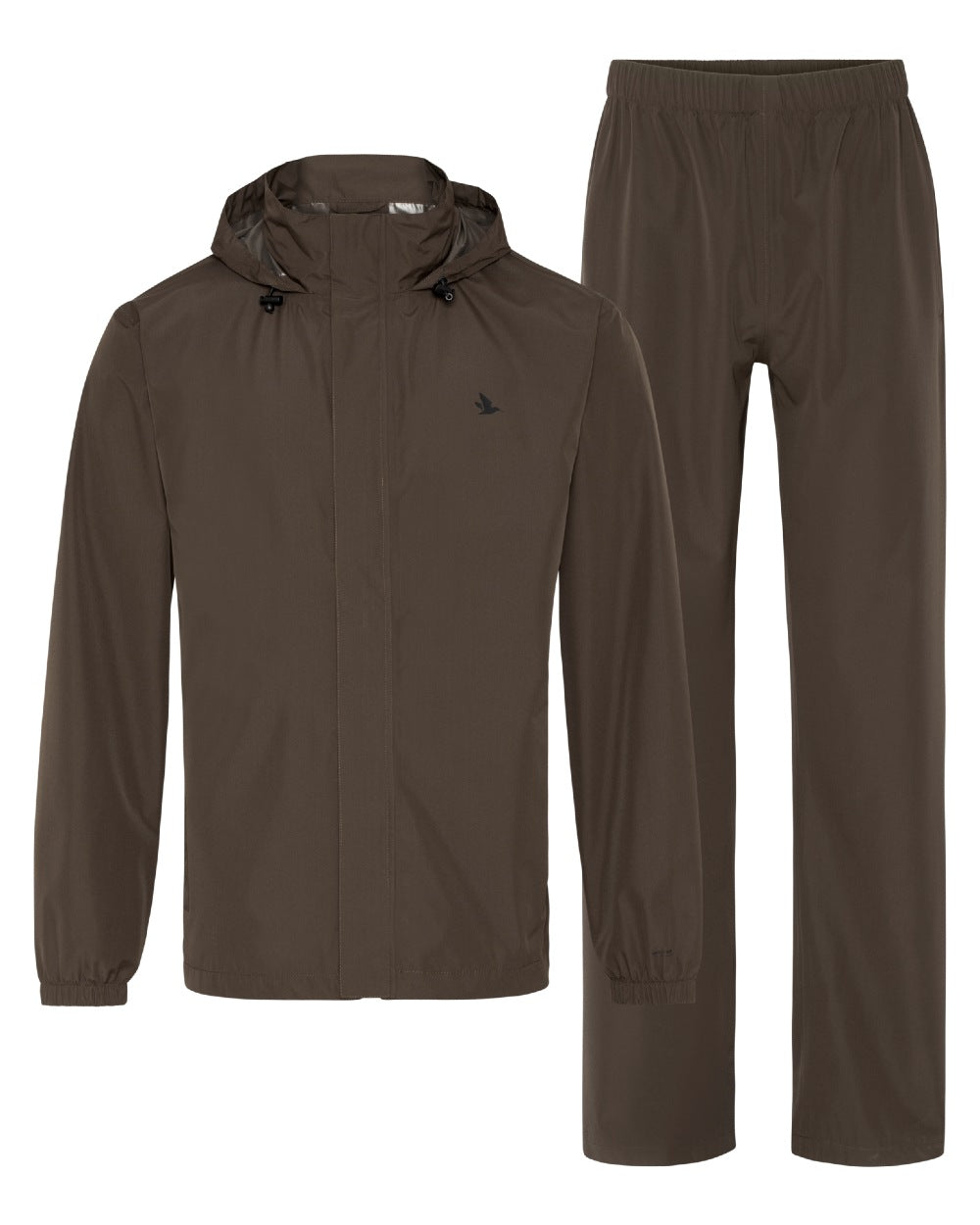 Pine Green Coloured Seeland Taxus Rain Set on White background 